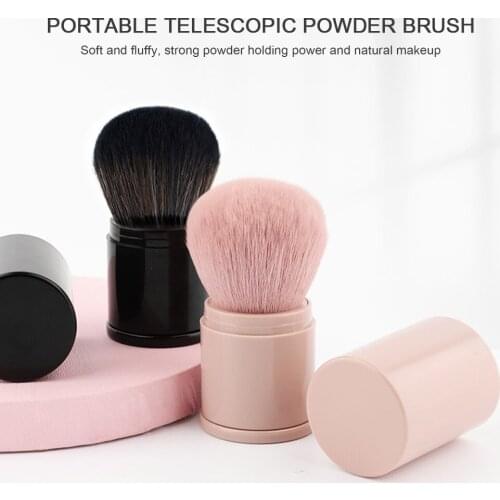 1pcs Loose Powder Foundation Blush Makeup Brushes Retractable Powder Foundation Face Large Loose Brush DIY Cosmetic Tools