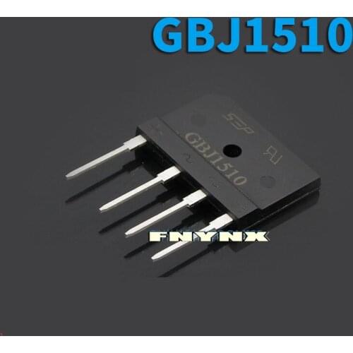 100PCS Original Rectifier Bridge GBJ1510 Universal Rectifier For Induction Cooker GBJ 1510