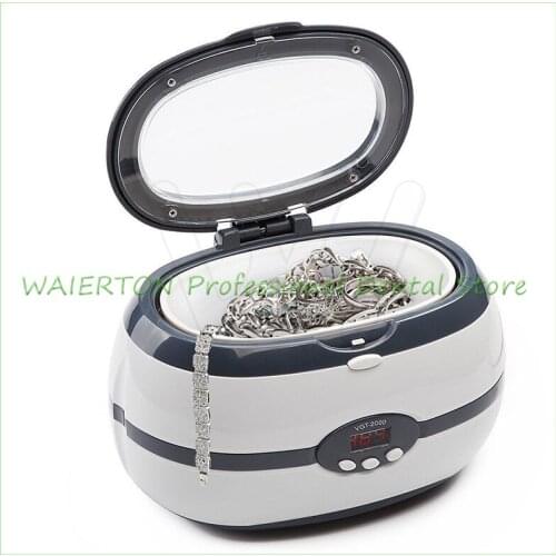 600ml Dental Lab Ultrasonic Cleaner VGT-2000 With Digital Display