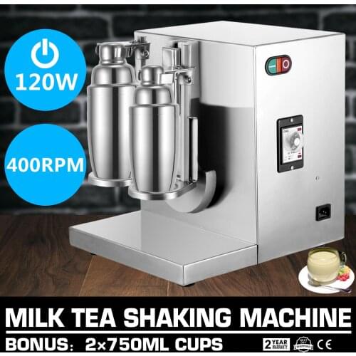 Blender Stainless Steel Commercial Bubble Shake Boba Milk Tea Milkshake Machine