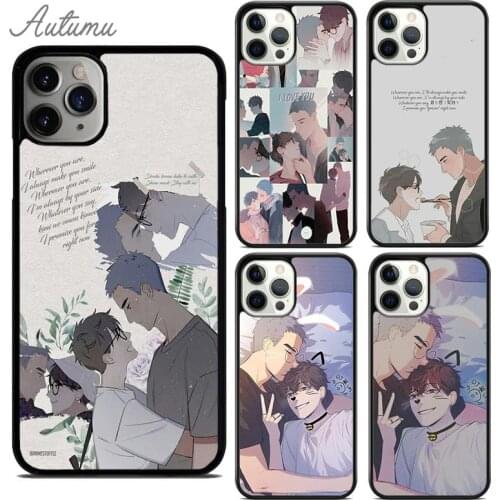 Here U Are Manga Phone Case for iPhone 11 12 Pro Max mini X XR XS SE 2020 5 6S 7 8 Plus Samsung Galaxy S8 S9 S10 Cover shell