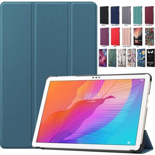 For Huawei MatePad T10 T10s Case Folding Stand Magnetic Shell for Funda Huawei MatePad 10.8 10.4 Pro 10.8 T8 Tablet Cover