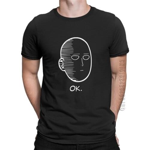 ANIME One Punch Man Printed men T shirt Fashion cool mens Tshirt casual t-shirt for guys Japan Harajuku Streetwear