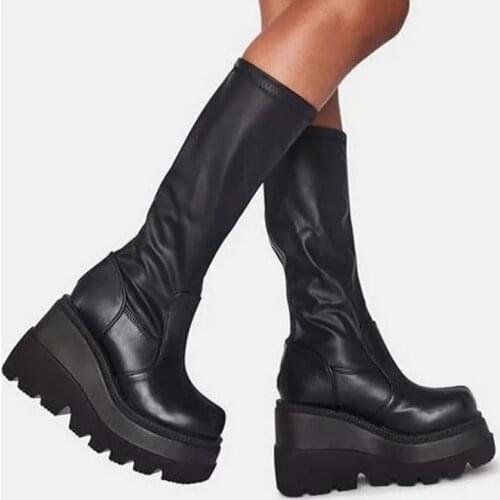 Женские высокие сапоги HEFLASHOR China At AliExpress