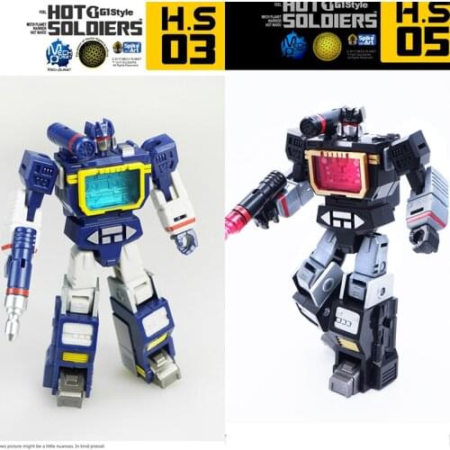 HS MFT Transformation HS03 HS-03 Soundwave With Laserbeak G1 Pocket War Action Figure Robot Toys