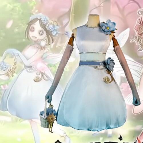 Game Identity V Cosplay Costumes Survivor Emma Woods Gardener Cosplay Costume T Card Skin Uniforms Clothes Wears Suits Dresses