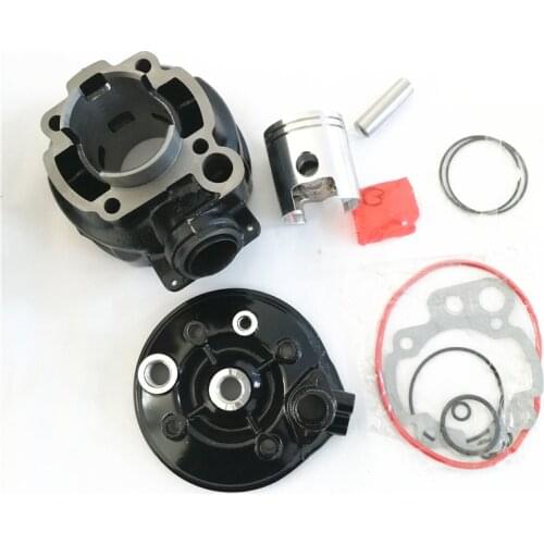 Motorcycle cylinder body kit & with PISton kit head for Minarelli APRILIA AM345 MX50 RS RX MX50 AM6 AM3 47mm 2 ring