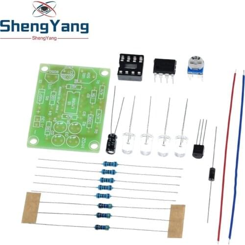 LM358 LED Breathing Light Kit Electronic Production Suite Electronic Kits DIY Parts Breath Light DIY Kit PCB laboratory
