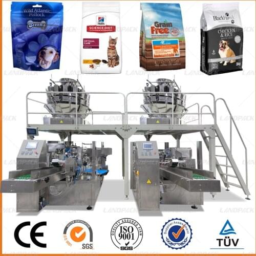 Multifunction Pet Food Zipper Pouch Doypack Packaging Machine Price