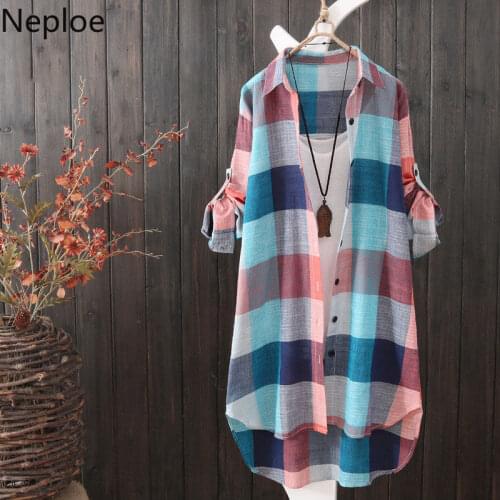 Блузки в полоску Neploe China At AliExpress