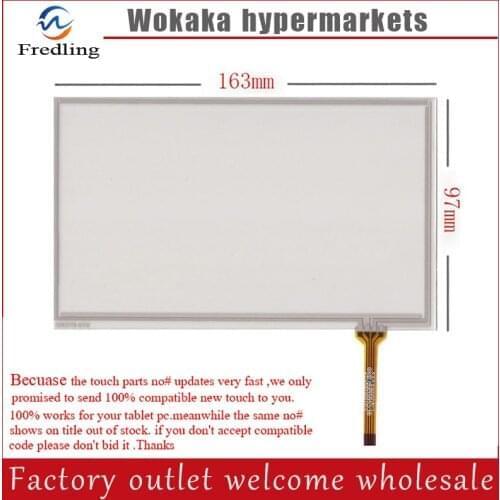 New 7'' touch screen digitizer panel For Texet TB-710HD TB-740HD 163*97mm