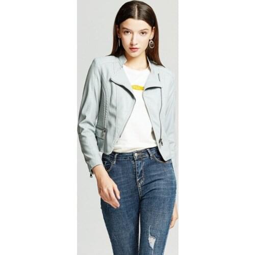 Womens Fashion Leather Jackets NXH China