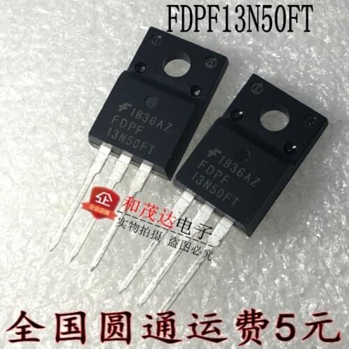 Original New 5PCS / FDPF13N50FT 13N5013A500V TO-220F TO220F
