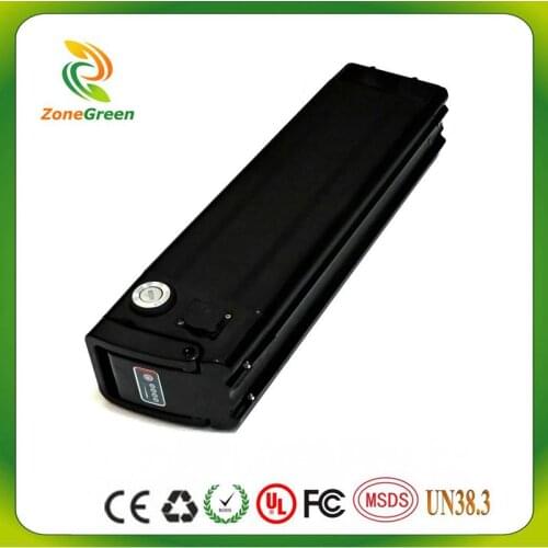 Excellent 48V 12AH 500W 750w Silver fish top or bottom discharge electric bike lithium battery 48V bike Aluminum housing