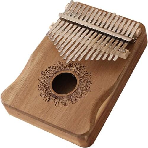 17 Keys Kalimba African Thumb Finger Piano Wood Kalimba 17keys Thumb Piano chromatic kalimba musical instruments for children