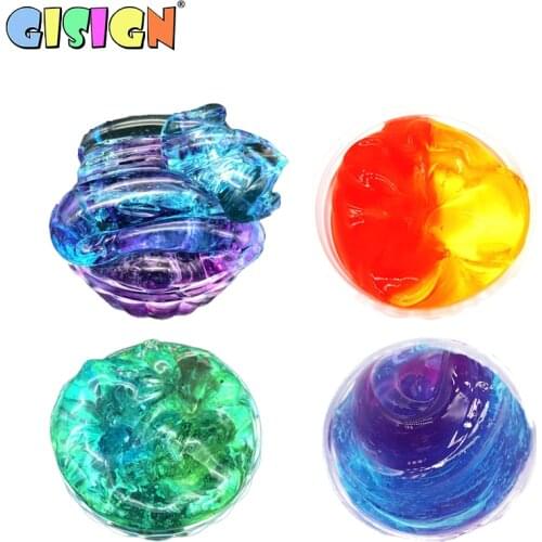 Fluffy Slime Supplies Goo DIY Air Soft Clay Foam Ball Light Polymer Cotton Putty Charms Slime Toys Kit for Antistress Kids