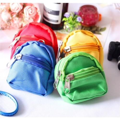 Sale 4Colors 1:6 Doll Fashion Mini Satchel Backpack for Doll Clothes Decoration Accessories