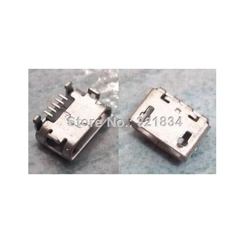 50PCS Micro USB Charging Port Socket Connector for HuaWei G610 P6 C8815 C8816 3C 3X G730 G750 G710 G730