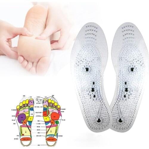 Foot Massager MindInSole Acupressure Magnetic Massage Foot Therapy Reflexology Pain Relief Slimming Pain Insoles Foot Care Pad
