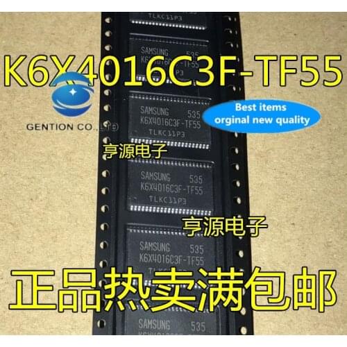 10PCS K6X4016C3F-U55 K6X4016C3F K6X4016C3F-TF55 memory chips in stock 100% new and original