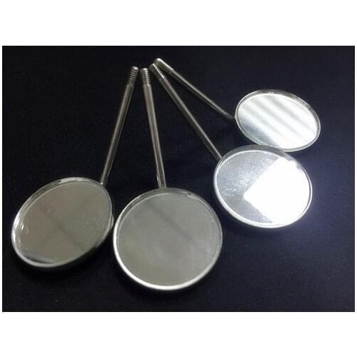 10pcs Dental Inspect Instrument Glimpse Mouth mirror head #4