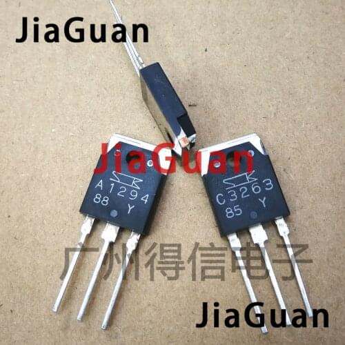 2pairs 2SC3263 2SA1294 High power diode Triode Sanken 1294/3263 TO-3P Audio Power Amplifier tube New HIFI amplifier SK
