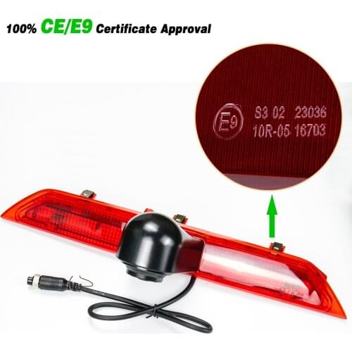 Misayaee (E9) for Ford TRANSIT F150 F250 F350 V636 Transit 8 Jumbo 2014-2019 Stop lights Car Rear View Backup Brake Light Camera