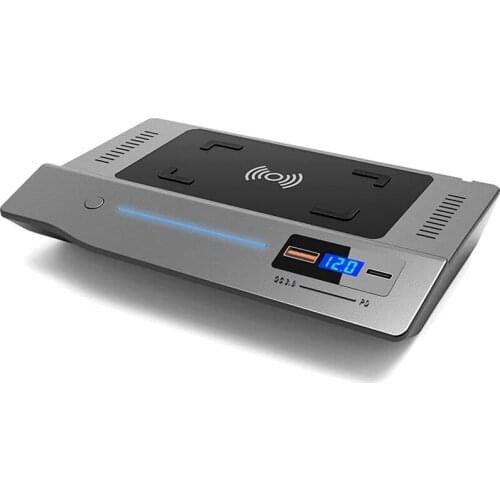 15W Fast Wireless Car Charger Fasting Charging Wireless Qi Phone Charger Pad for Nissan Altima 2019-2022