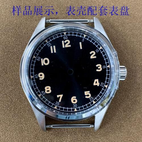 Watch sapphire glass with Japanese NH35 movement diameter 40mm stainless steel case see-through back cover accessories