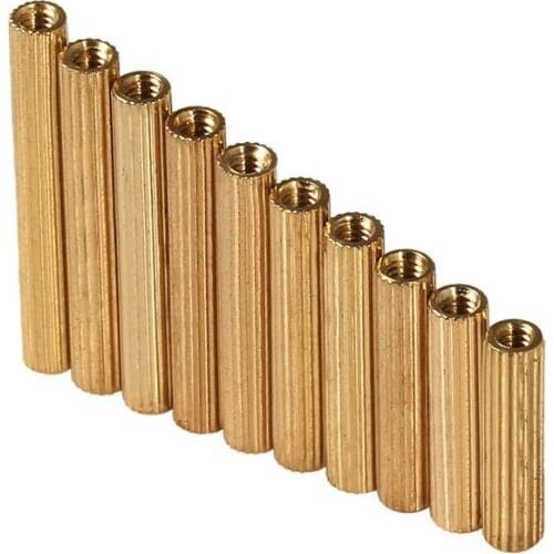 Double way copper pillar round monitoring copper pillar security copper pillar camera stud specifications M2 100Pcs