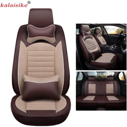 Kalaisike universal car seat cover for Hyundai all model solaris creta i30 i20 accent ix25 Elantra Genesis ix35 i40 getz