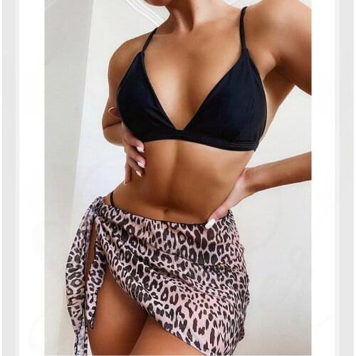 Swimming Suit for Women 3 Piece Bikini Set Swimwear 2021 Swimsuit Women Sexy Bathing Suit Biquinis Maillot De Bain Femme