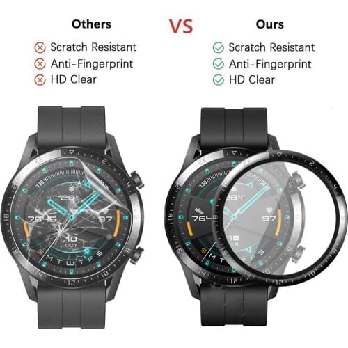 Soft Film For Huawei watch GT2e/GT2 46MM Screen Protector For GT 2 46mm/GT 2e full 3D Curved Scratch Proof Protective film