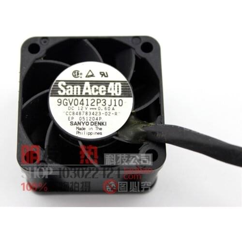 Original 9GV04012P3J11 4028 12V 0.60A cooling fan