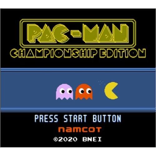 PAC-MAN Championship Edition(No Sound!) Game Cartridge for NES/FC Console