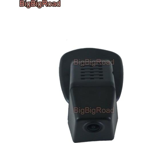 BigBigRoad For Volvo XC60 2018 2019 2020 2021 Car Wifi DVR Video Recorder Dash Cam Dual Cameras Lens