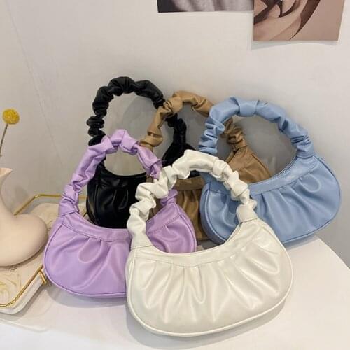 Womens Bag Trendy Women Clouds Handbags and Purses Simple Shoulder Bag Armpit Bag for Female Underarm ins Style Summer Totes