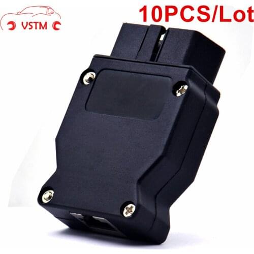 10pcs/lot OBD Plug Adapter For bmw Enet Ethernet To OBD 2 Interface E-SYS ICOM Coding F-series Interface Connector Cable