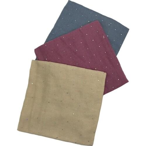 NEW Small sequins viscose scarf winter woman scarves pashmina beads Muslim wrap hijab scarf bandana elegant muffler 10pcs\lot