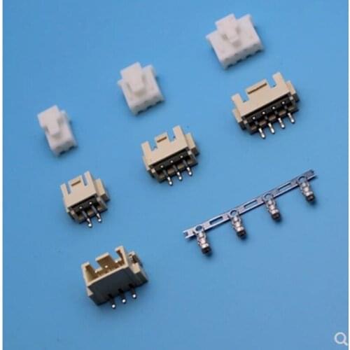 2sets Connector XHB2.5 pitch Patch 2p3p4p5p6p7p8p9p10p connector Horizontal female terminal with lock
