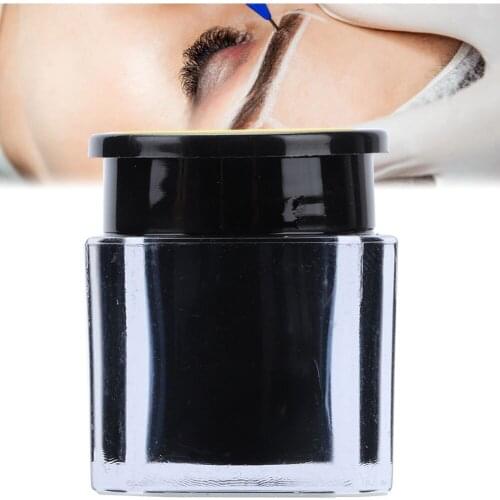 5Pcs Black Tattoo Ink Professional Microblading Practice Pigment Tattoo Makeup Beauty Eyebrow Lip Semi-permanent Makeup Cream