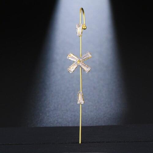 Bettyue Fascinating Design Fan Shape Charming Earring For Women Fashion Party Eye-Catching Jewelry Simple Style Gift