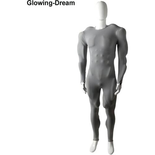 Glowing-Dream High Quality Embossed Muscle Padding Muscle Suit PU Muscle Costume