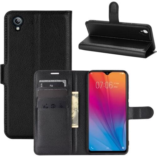 Book Style PU Leather Case Cover for Vivo Y91i India Flip Wallet Phone Bags Cases with Stand for Vivo Y91C