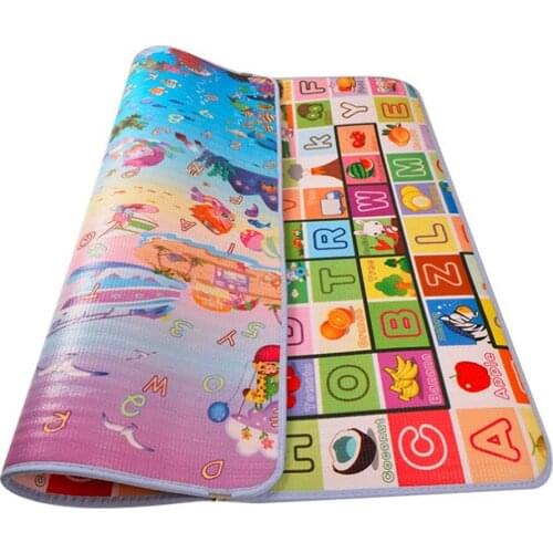Thickness 2.5CM Double Side Baby Crawling Gym Mats Non-Toxic Kids Game Pad Family Picnic Rugs Infant Carpets 1.8M*1.2M