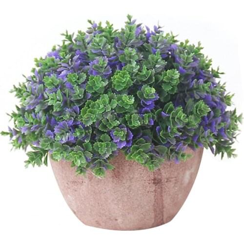 Artificial Plant Fadeless No Watering Vibrant Color Realistic Plastic Durable Vivid Artificial Flower Home Decoration