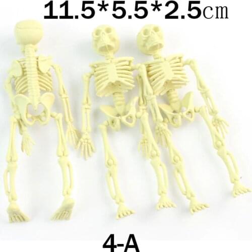 Skeleton Props Household Small Trinkets, Archaize Terrors Pirate Party Supplies Frame Plastic Horror Toy Unisex 2021
