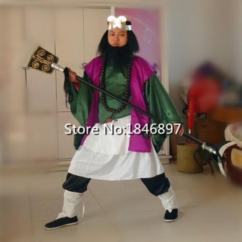 Chinese ancient classic story journey to the west stage costumes XI YOUJI costume MONK SHA role play