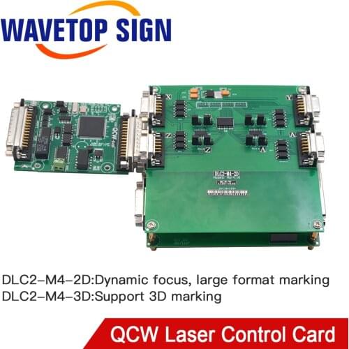 JCZ QCW Laser Controller DLC2-M4-2D/3D + Software EZCAD V3.0 IPG SPI 100W with RS232 Port Support Fiber YAG CO2 Laser