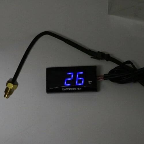 2021 New Universal Motorcycle LCD Digital Thermometer Instrument Water Temp Meter Gauge For KOSO Racing Scooter